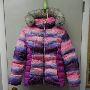 Girls size 14 Puffer Winter Coat ZeroXposur Purple Pink